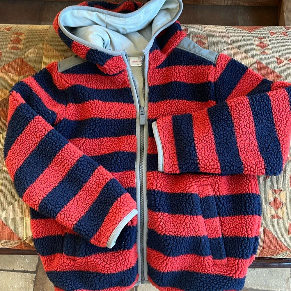 Hanna Andersson Children’s Fleece Jacket 130cm; US 8